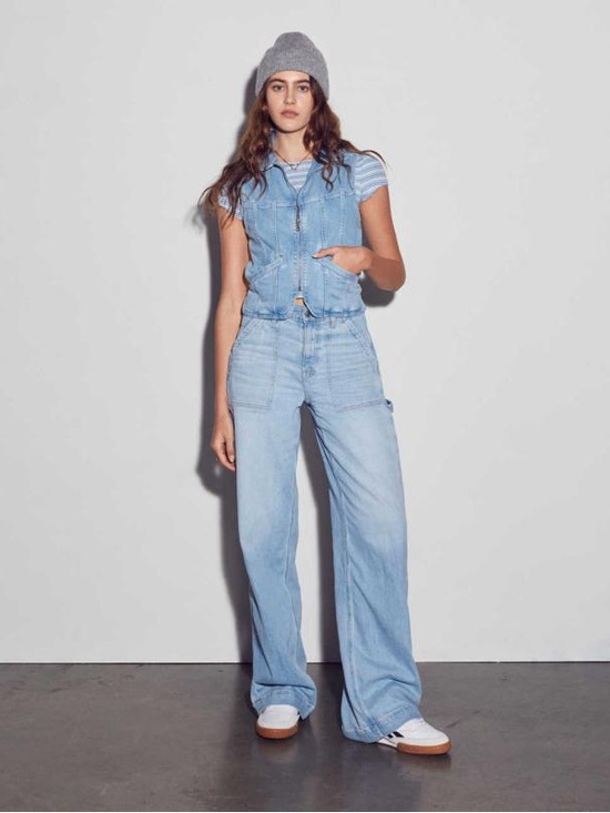 American Eagle Outfitters Denim - NWT American Eagle Dreamy Drape Super High Rise Baggy Wide Leg Jeans 4 Long